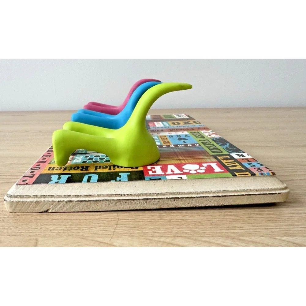IKEA BASTIS Dog Tail Hook Rack 3 Color Pink Blue Green Leash Holder Wall Decor